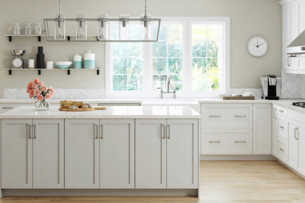 bellmont-kitchen-1300 series-frame-Matte Grey & Matte White