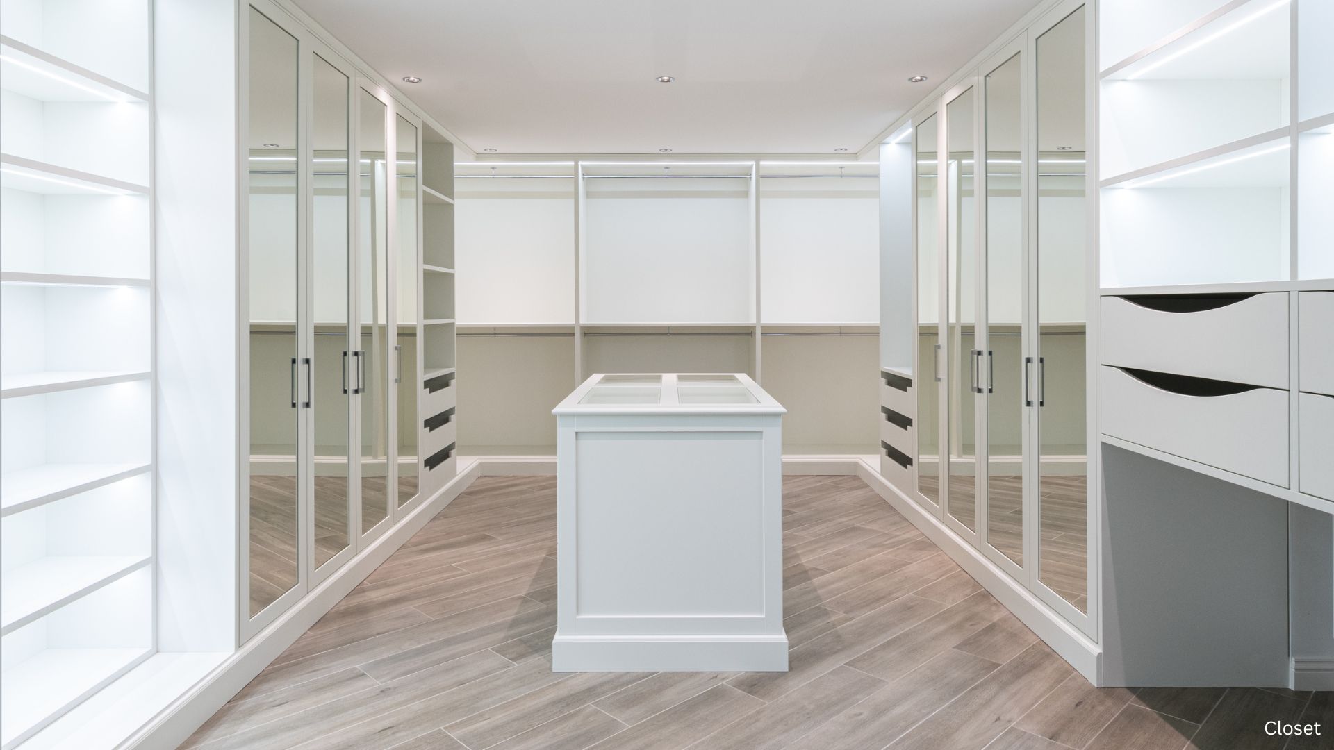 Alexandria Custom Closet by NV Kitchen & Bath